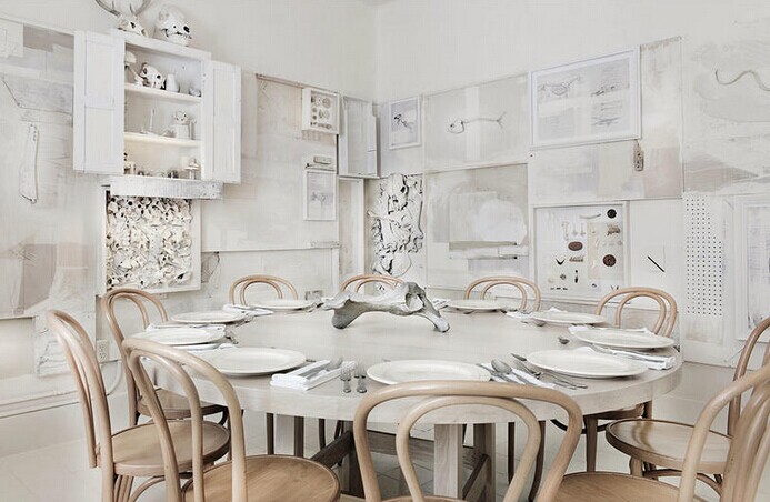 一家將骨頭作為裝飾物的餐廳設(shè)計，你敢學(xué)嗎？|餐飲界